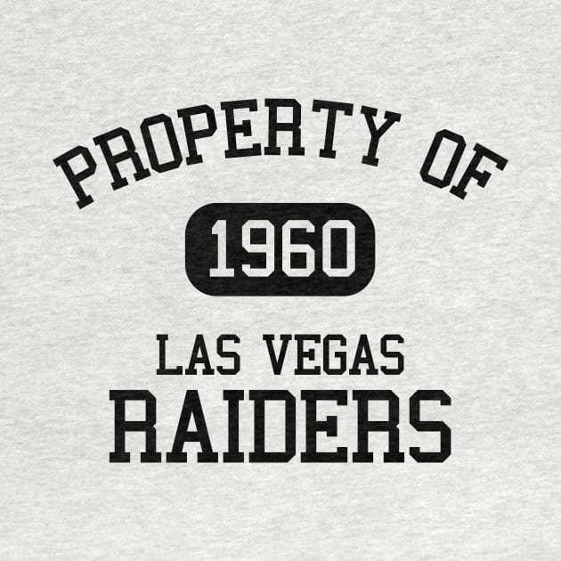 Property of Las Vegas Raiders by Funnyteesforme